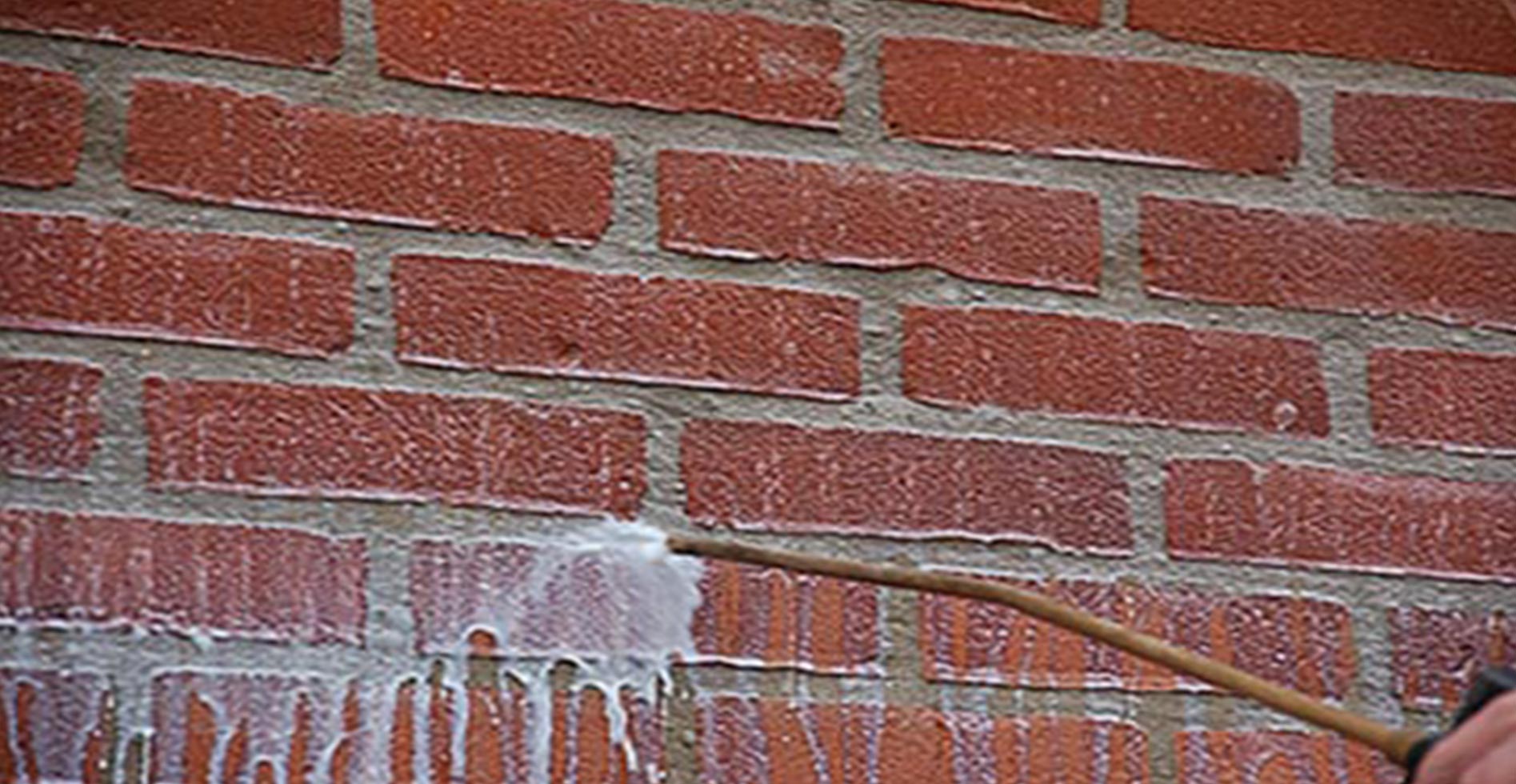 Hydrofugation de façade en briques